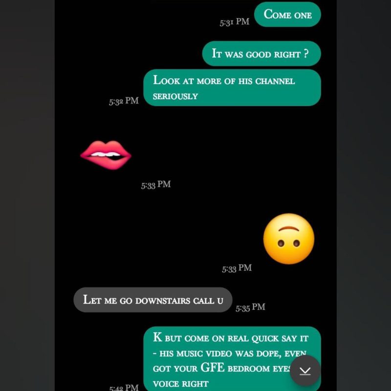 Giuliano Argenti's fake conversation with Nina Drama