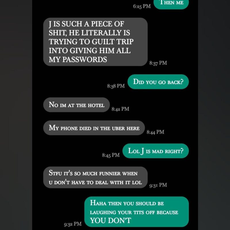 Giuliano Argenti's fake conversation with Nina Drama