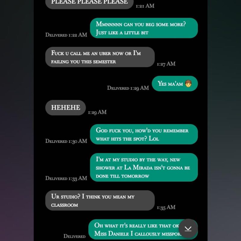 Giuliano Argenti's fake conversation with Nina Drama